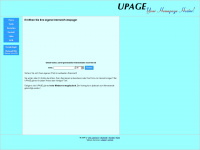 upage.de Webseite Vorschau