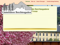 gaestefuehrer-berchtesgaden.de Webseite Vorschau