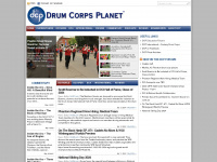 drumcorpsplanet.com Webseite Vorschau