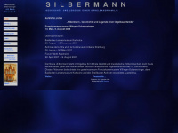 silbermann-ausstellung.de Webseite Vorschau