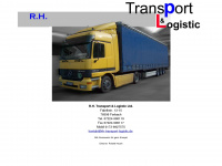 rh-transport-logistic.de Webseite Vorschau