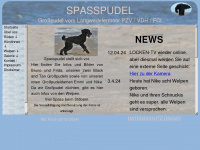 spasspudel.de Webseite Vorschau