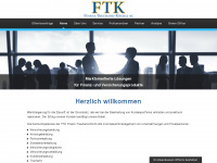 ftk.net Webseite Vorschau