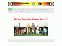 molosserclub.net Webseite Vorschau