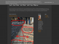 grundundgrenze.blogspot.com Webseite Vorschau