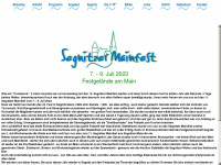 segnitzer-mainfest.de Webseite Vorschau