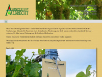 winzerhof-albrecht.de Webseite Vorschau