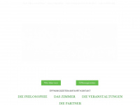 genusszimmer.de Webseite Vorschau