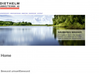 diethelm-umwelttechnik.com Webseite Vorschau