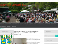 kulturverein-dirmingen.de Webseite Vorschau