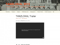 tanzlokal2013.wordpress.com Webseite Vorschau