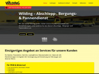 wilding.co.at Webseite Vorschau