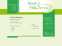 rudis-fahrservice.de Webseite Vorschau