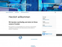 berger-consulting.org Webseite Vorschau