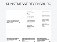 kunstmesse-regensburg.de Webseite Vorschau