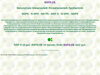 ngps.de Webseite Vorschau