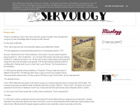 servology.blogspot.com Webseite Vorschau