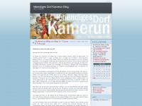 lebendigesdorfkamerun.wordpress.com Webseite Vorschau