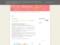 mangobuch.blogspot.com Webseite Vorschau