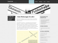 donaufulda.wordpress.com Webseite Vorschau