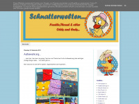 schnatterwelten-needle-and-thread.blogspot.com Webseite Vorschau