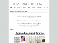 kunsthandlung-heinzel.de Webseite Vorschau