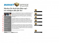 budget-office.ch Webseite Vorschau