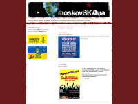 die-band-moskovskaya.de Webseite Vorschau