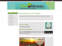 bibel-memory.de Webseite Vorschau