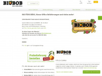 biobob.com Webseite Vorschau