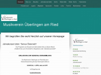 musikverein-ueberlingen.de Webseite Vorschau