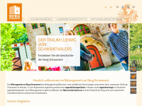 burgschwaneck.de Webseite Vorschau