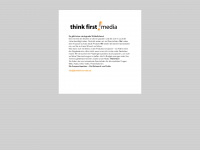 thinkfirstmedia.de Webseite Vorschau
