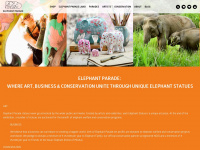 elephantparade.com Webseite Vorschau