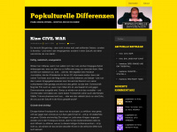 popkulturelledifferenzen.wordpress.com Webseite Vorschau