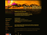 spirit-artworks.de Webseite Vorschau