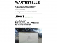 wartestelle.info Webseite Vorschau