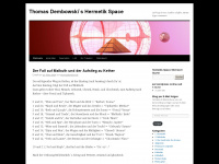 thomasdembowski.wordpress.com Webseite Vorschau