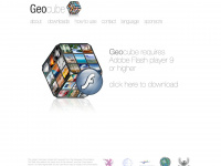geo-cube.eu Webseite Vorschau