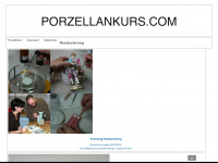 porzellankurs.com Webseite Vorschau