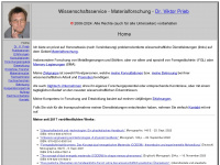 materialforschungsservice-dr-prieb.de Webseite Vorschau