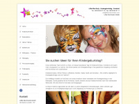 frankfurt-kindergeburtstag.de Webseite Vorschau