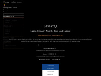 laser-arena.ch Webseite Vorschau