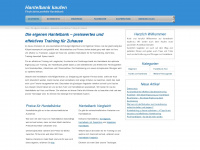 hantelbank-kaufen.eu Webseite Vorschau