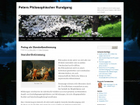 petersphilosophicum.wordpress.com Webseite Vorschau