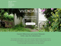 vivenda-ev.org Webseite Vorschau
