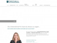einszunull.ch Webseite Vorschau
