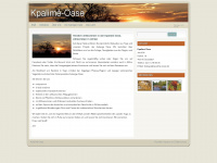 kpalime-oase.de Webseite Vorschau