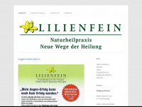 lilienfein.net Webseite Vorschau