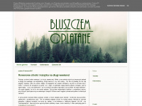 bluszczemoplatane.blogspot.com Webseite Vorschau